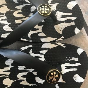 Authentic Tory Burch wedge sandals